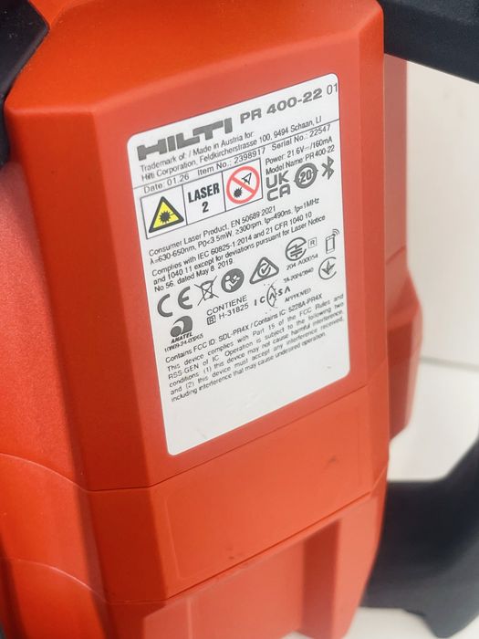 Hilti PR 400-22 nivela laser dubla panta nuron