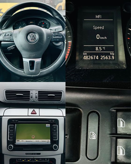 Volkswagen Passat 2009 2.0Diesel Euro 5 Rate Avans 0 Doar cu Buletinul