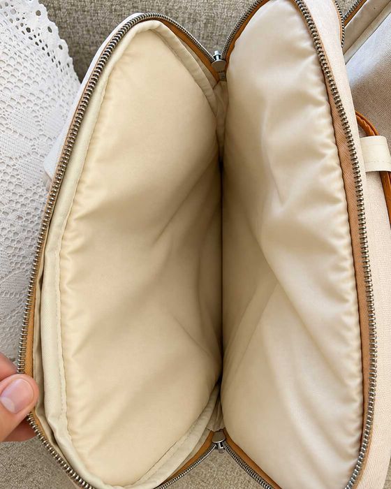 Nordace Siena Backpack rucsac laptop travel bej crem