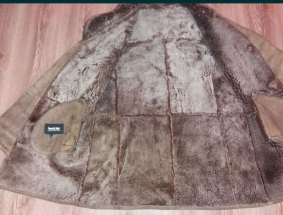 Теплая дублёнка Натуралка