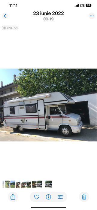 Autorulota FIAT DUCATO turbo diesel