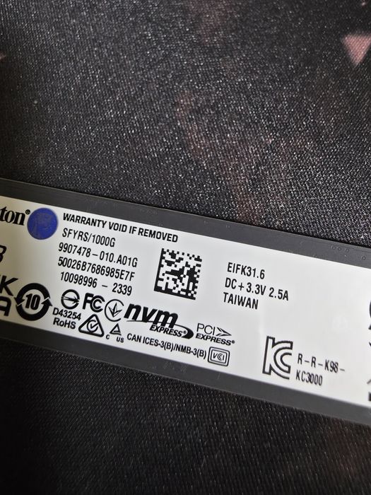 SSD Kingston Fury Renegade 1tb