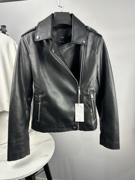 MANGO дамско кожено яке