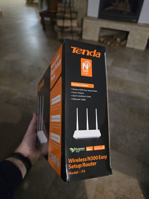 Vand router wireless Tenda F3 N300 efectiv nou