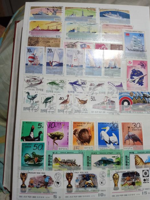 Пощенски марки серии и единични от цял свят 1 лв серия