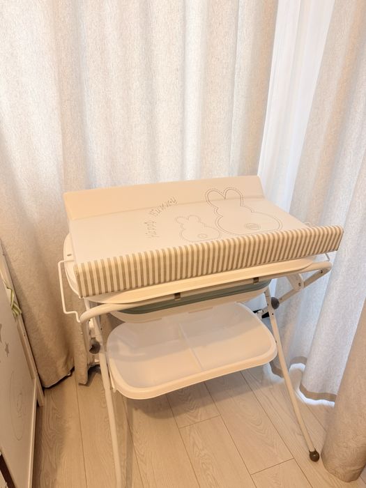 Бебешка вана с повивалник