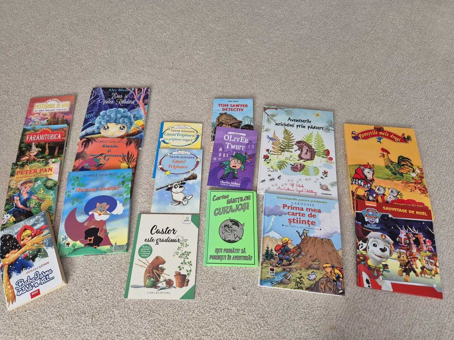 Povești și basme românești & internaționale 3-9 ani
