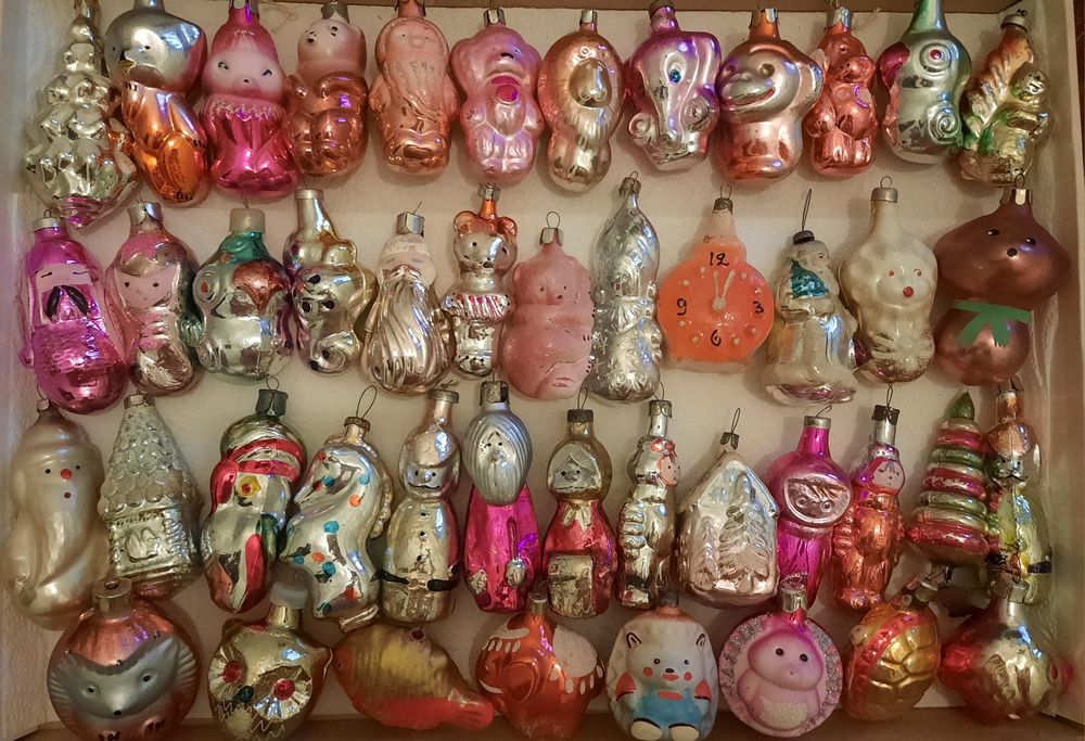 Советские ёлочные игрушки