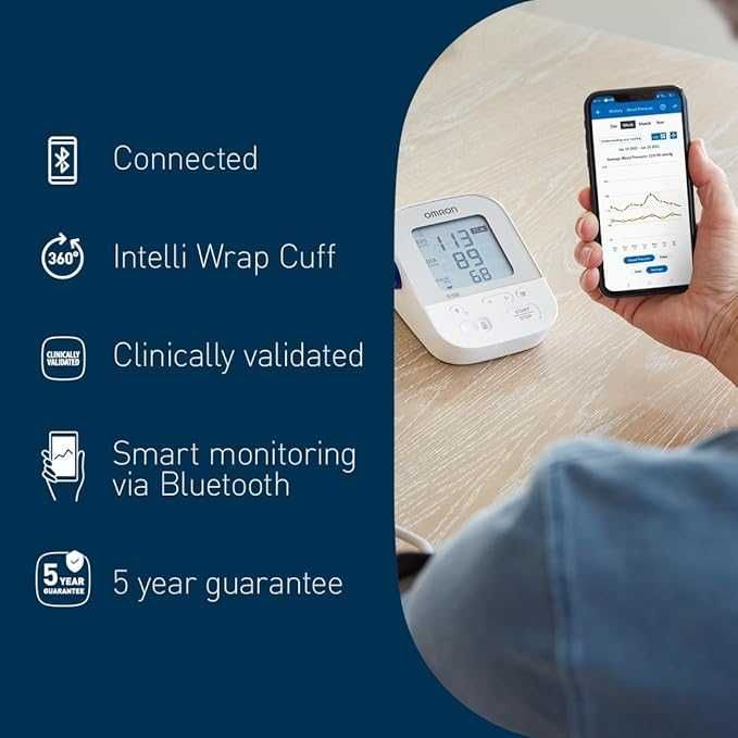 Автоматичен апарат за кръвно налягане Omron X4 Smart