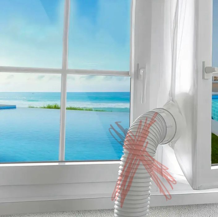 Завеса/ уплътнение за мобилен климатик