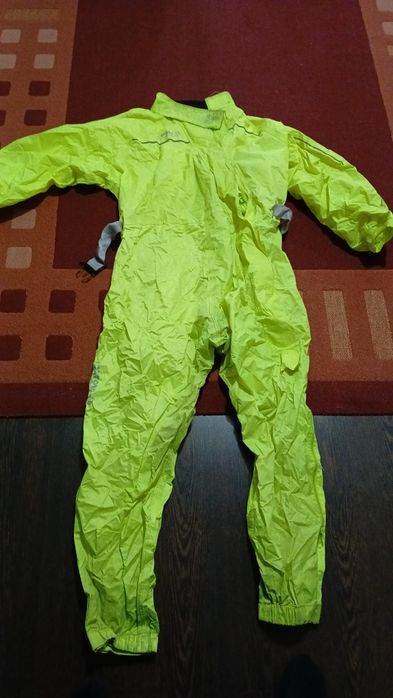 Combinezon de ploaie moto Oxford Rainseal Yellow Fluo