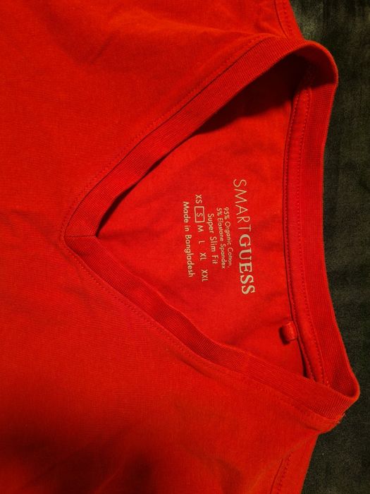Tricou elastic slimfit Guess S