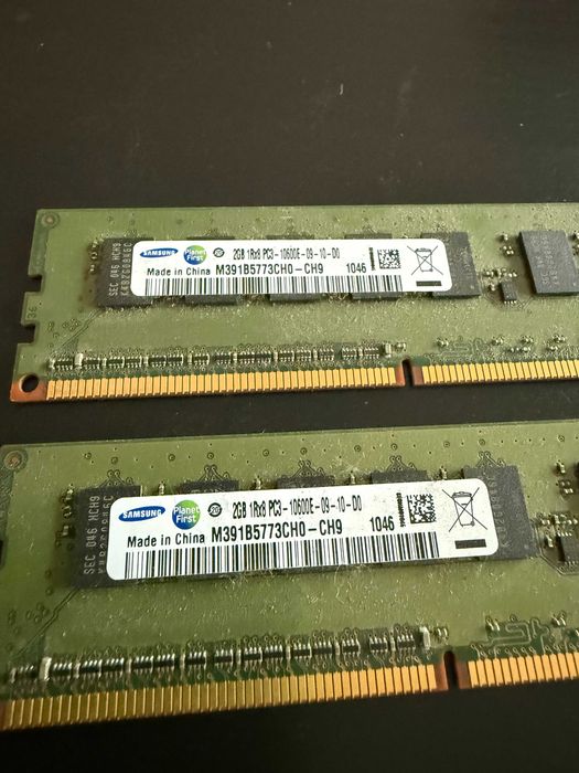 RAM памет Samsung, Micron 2GB DDR3, 1GB DDR3