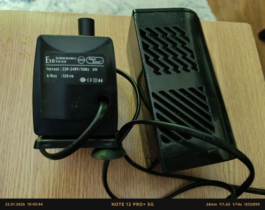 Pompe filtre acvariu