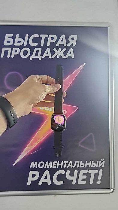 Apple Watch 10, 46 мм, аккумулятор 100% — удобные часы для спорта