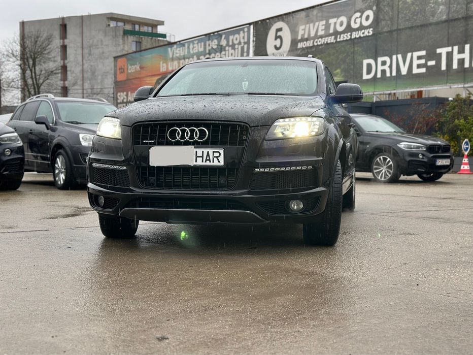 Audi Q7 sline plus/an fab 2014/zero daune in istoric/stare noua