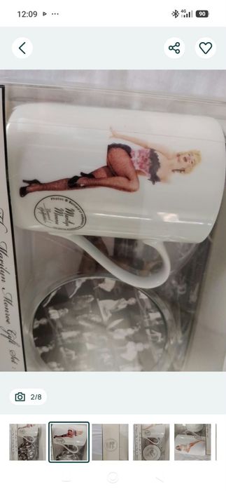 Vând set cu Marilyn Monroe