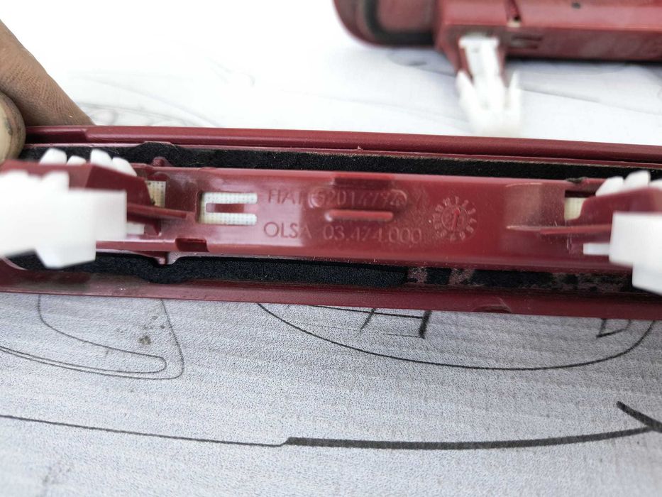 Lampa Frână Suplimentară Haion 3 BUCĂȚI Fiat Panda 3 2017 / 2011-2022 / Cod OEM 52014774 (5C2)