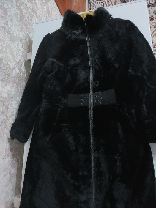 женская мутоновая шуба