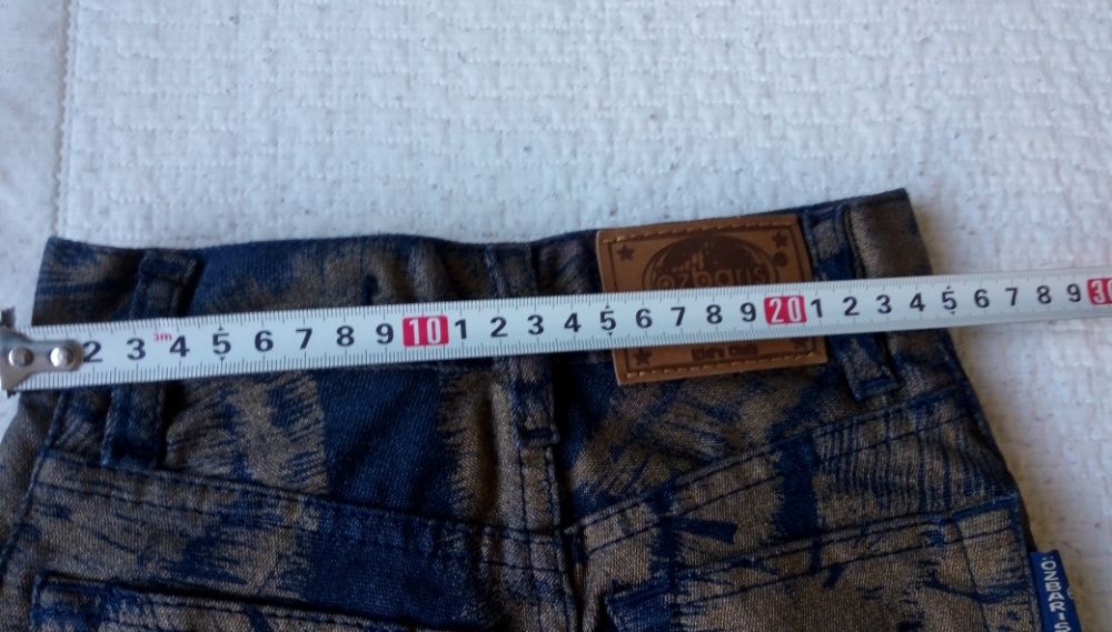 Детски дънков панталон , детски ластични дънки за момиченце Özbarıs