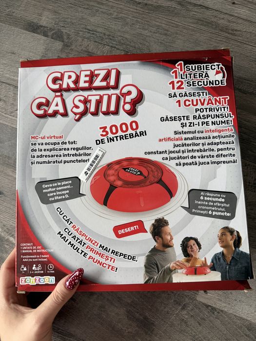 Joc societate : “crezi ca stii?”