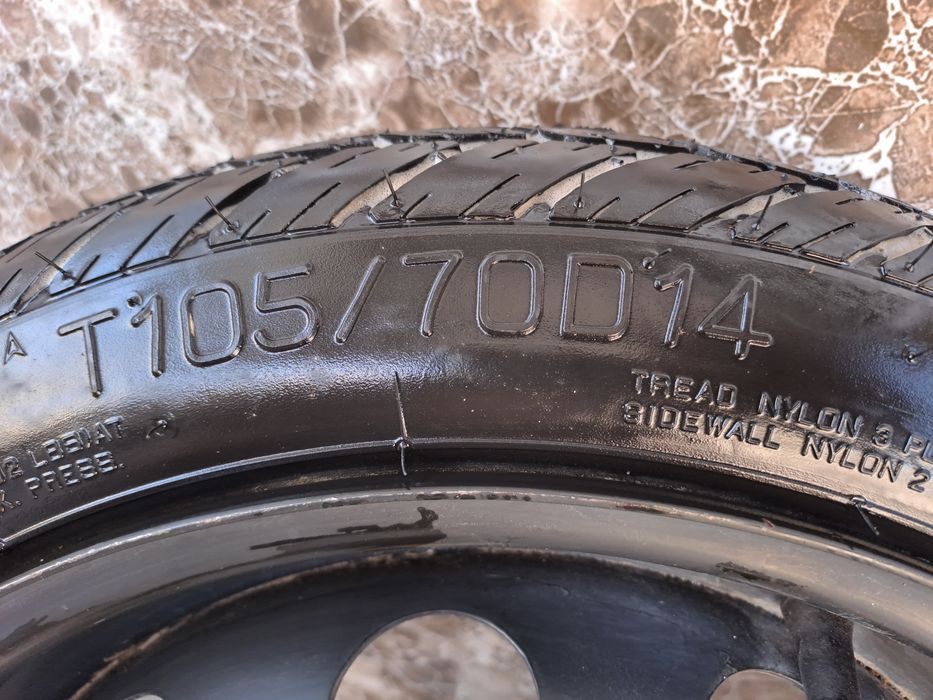 Запаска  докатка  105 / 70 R 14