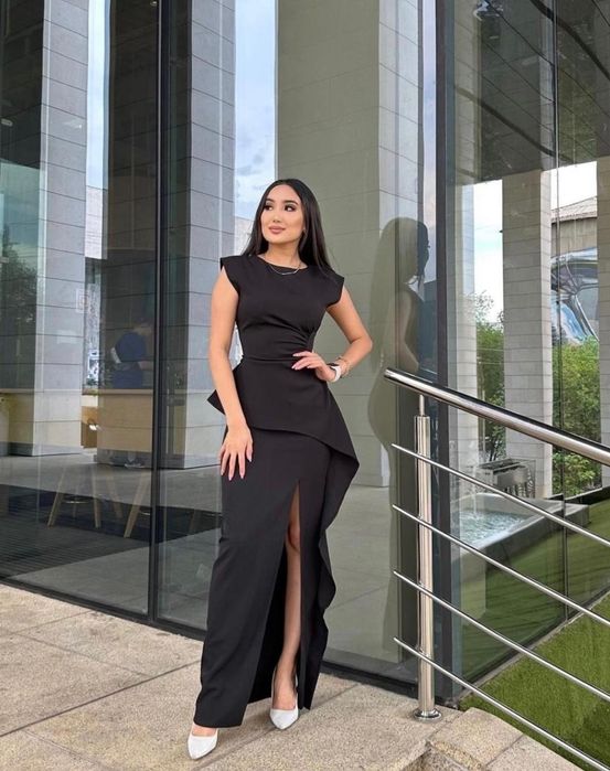 черное платье в отличном состоянии