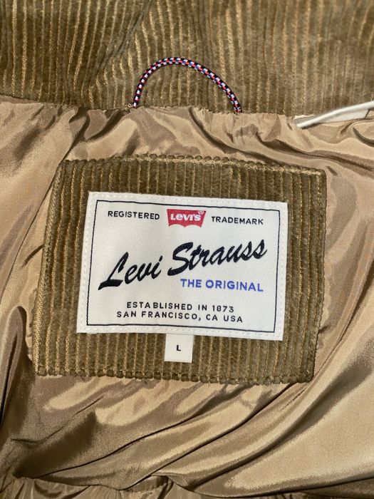 Куртка Levi's Corduroy Puffer Jacket ОРИГИНАЛ!!!