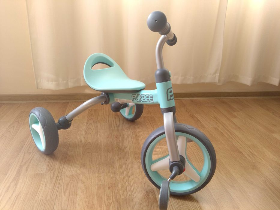 Детско колело с педали 2 в 1 (триколка, баланс колело)  - FUNBEE