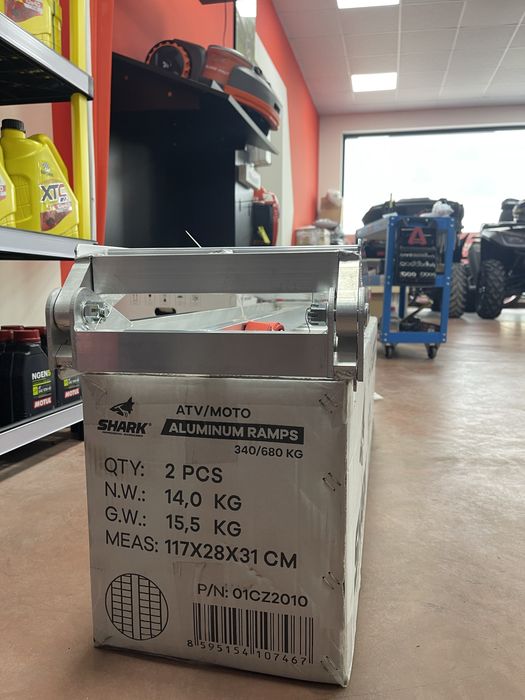 Алуминиеви товарни рампи за АТВ и УТВ