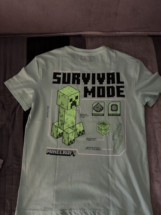 Lot haine băieți Minecraft- 13 -14 ani
