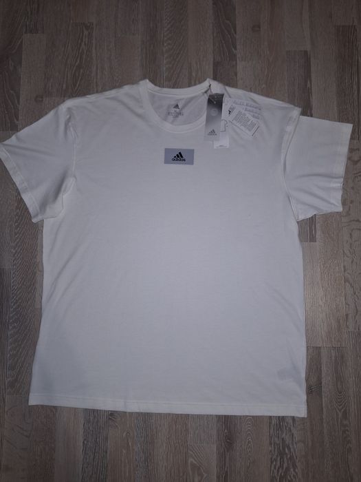 Tricou alb adidas barbati marimea XL