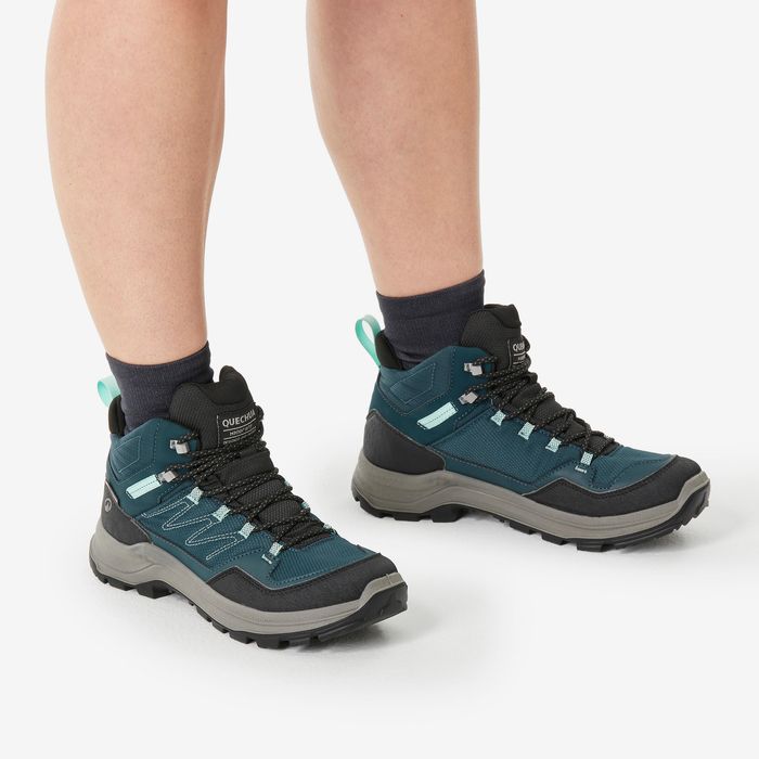 Bocanci de drumeție, impermeabili, Mh100 - produs resigilat Decathlon