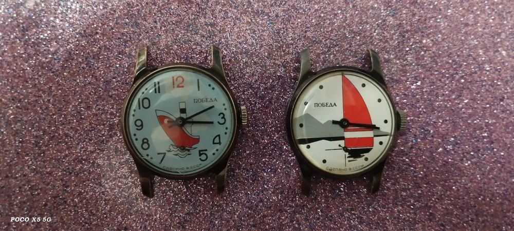 Продам механические часы СССР Победа и часы OMEGA