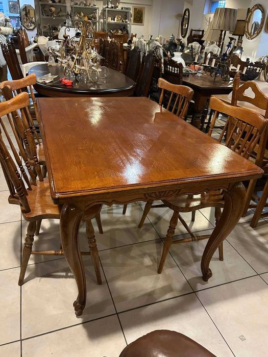 Класическа трапезна маса + 4 стола Холандия