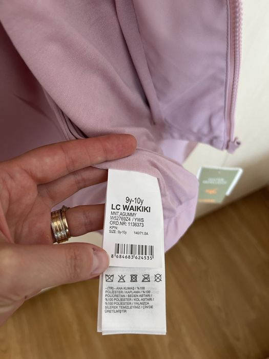 Waikiki, Geaca 9-10 ani, 134-140, roz pudrat