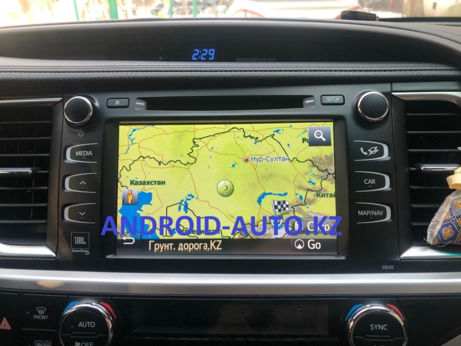 TOYOTA Touch 2 (Казахстан) Карты навигации