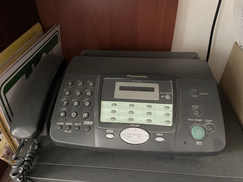 Fax Panasonic KX-FT901 cu telefon