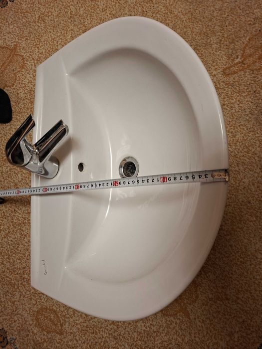 Chiuveta Romstal + baterie (stare foarte buna)
