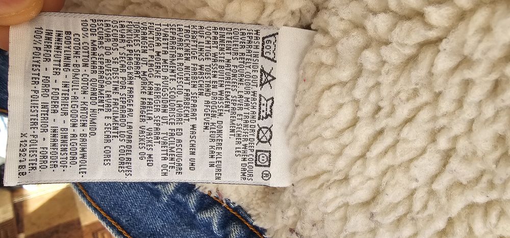 Levi's original sherpa, mărimea L barbati