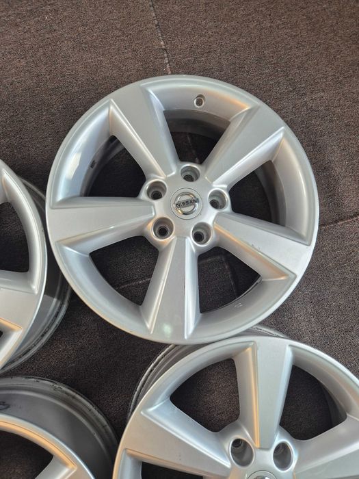 4 Jante Aliaj 5x114.3 17'' OEM Nissan Juke X-Trail - Renault Kadjar Arkana - Dacia Duster - 6.5J ET 40