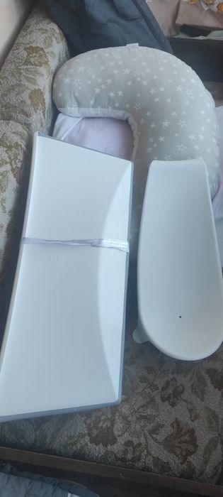 Сгъваема бебешка вана Stokke +подложка за новородено