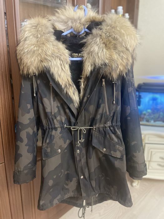 Зимняя парка унисекс