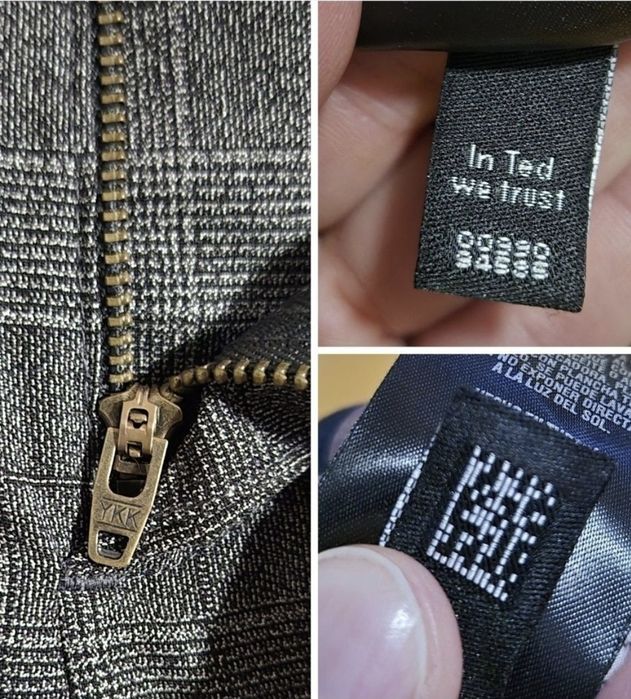 Pantaloni chino Ted Baker, TC8M GT09, Slim Fit Conici, Bărbați - 30R