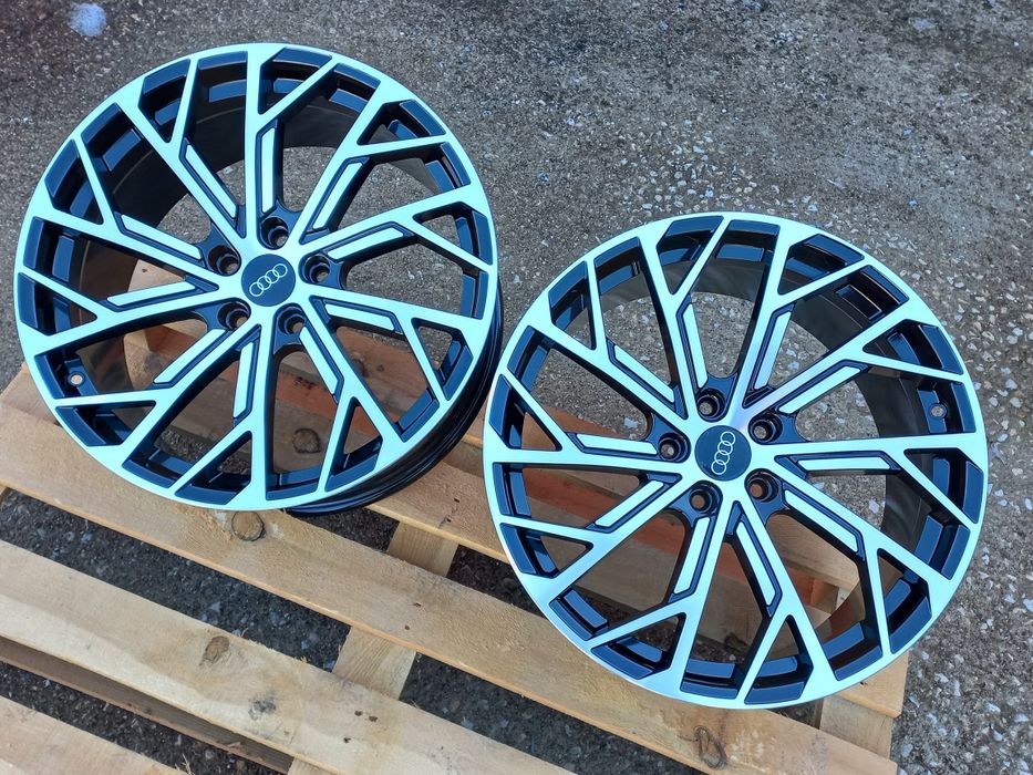 19 Audi 8.5j et35 A3 A4 A5 A6 A7 A8 TT Q3 Q5 Black polish