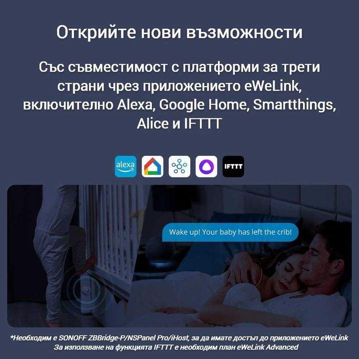 SONOFF SNZB-03P – ZigBee Сензор за движение