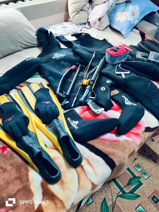 Костюм для подводной рыбалки