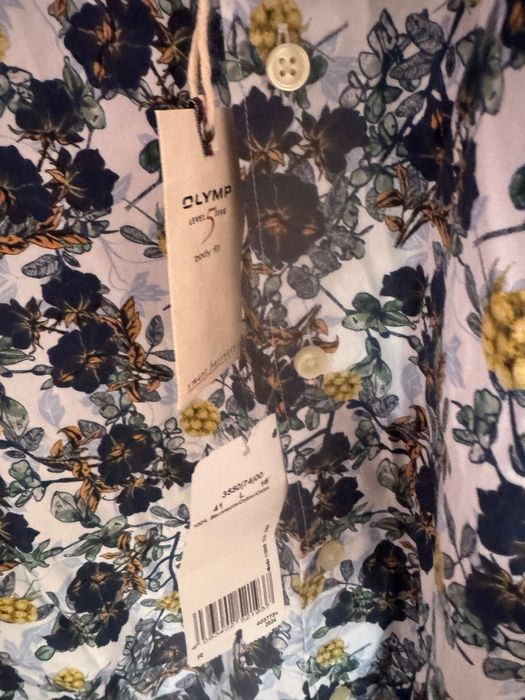 Camasa florala barbati slim fit Olymp