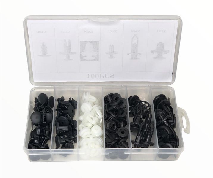 Щипки за кори, тапицерия за автомобил Комплект- 100 бр.