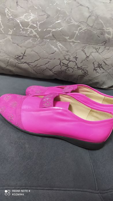 Мокасины ботинки кожа